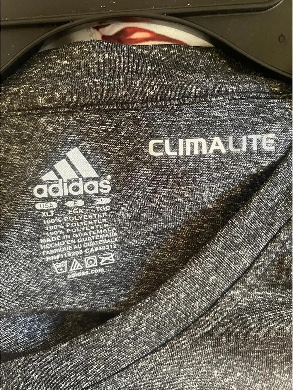 Adidas Chicago Basketball Long Sleeve Climalite Shirt XL T